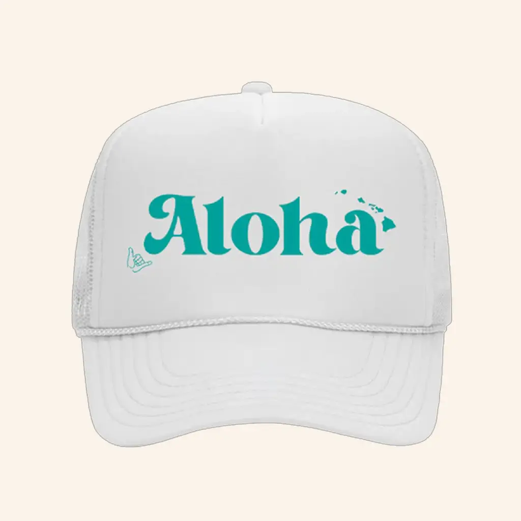Kolohe Kai Merch Aloha Trucker Hat Unique Gift For Boyfriend -WearandDecor Kolohe Kai Merch Aloha Trucker Hat Unique Gift For Boyfriend -WearandDecor - Image 1