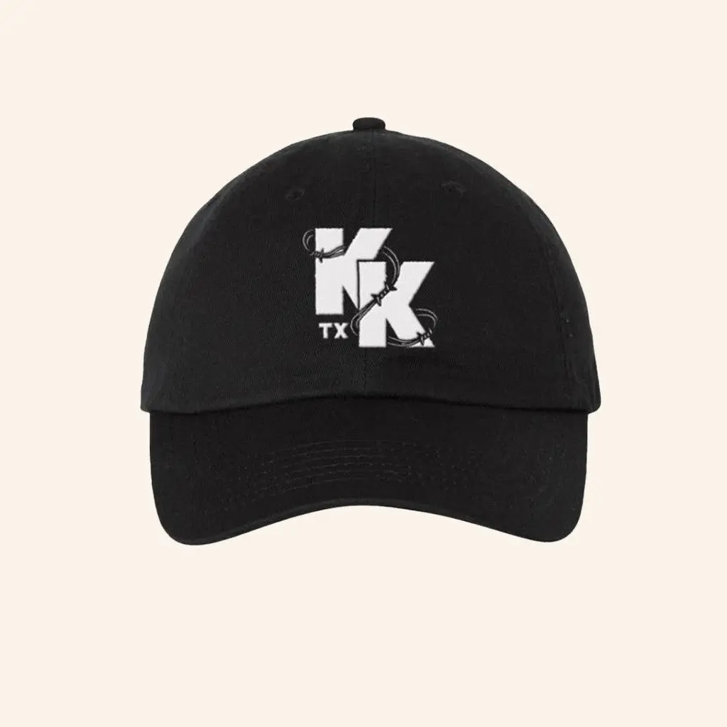 Kublai Khan Tx Merch Barbed Wire Embroidered Hat Present For Husband -WearandDecor Kublai Khan Tx Merch Barbed Wire Embroidered Hat Present For Husband -WearandDecor - Image 1