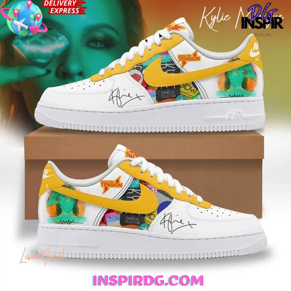 Kylie Minogue Break The Tension Limited Edition Air Force 1 Kylie Minogue Break The Tension Limited Edition Air Force 1 - Image 1