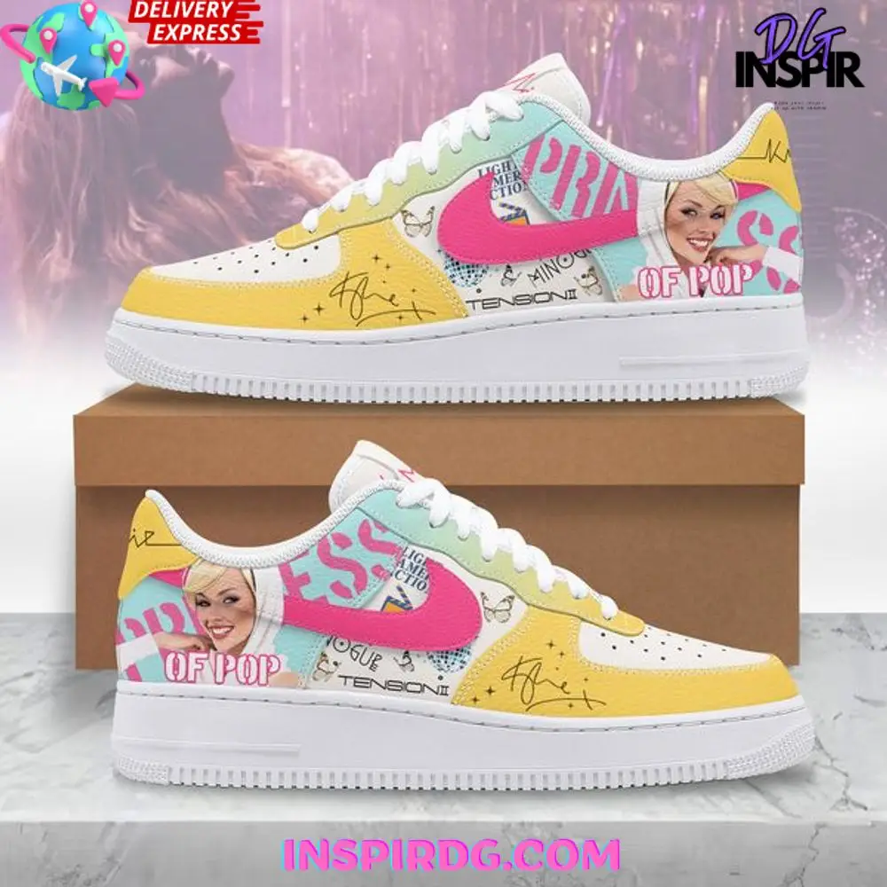 Kylie Minogue Princess of Pop Limited Edition Air Force 1