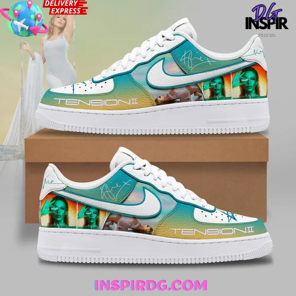 Kylie Minogue Tension II Limited Edition Air Force 1