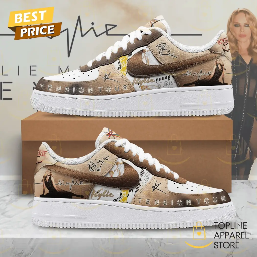 Kylie Minogue Tension Tour Signature Air Force 1