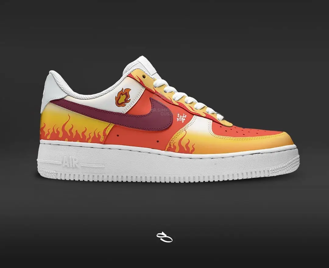Kyojuro Rengoku Demon Slayer Air Force 1