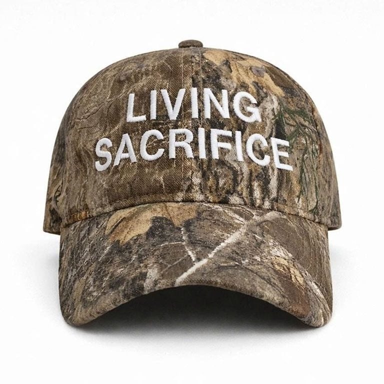 Kyrie Irving Living Sacrifice Camo Hat Kyrie Irving Merch Gift For Dad