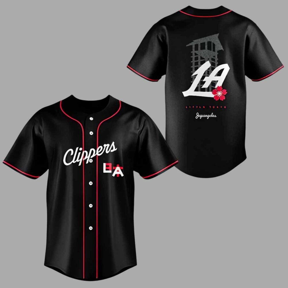 LA Clippers Japanese Heritage Night Jersey 2026 Giveaway Clippers Merch Gifts For Fans