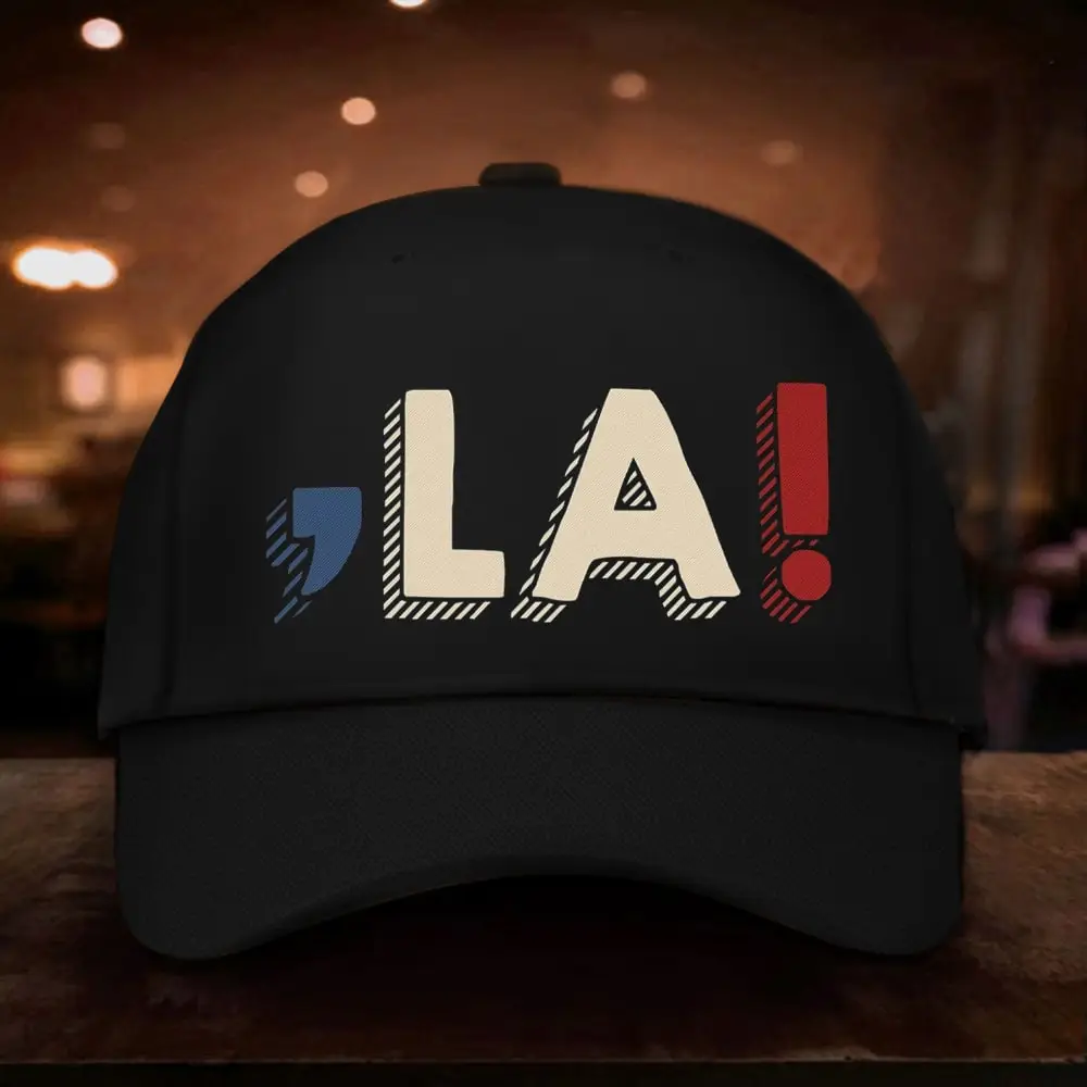 ,La Comma La 2024 Hat Vote For Kamala Harris 2024 Presidential Campaign Gifts ,La Comma La 2024 Hat Vote For Kamala Harris 2024 Presidential Campaign Gifts - Image 1