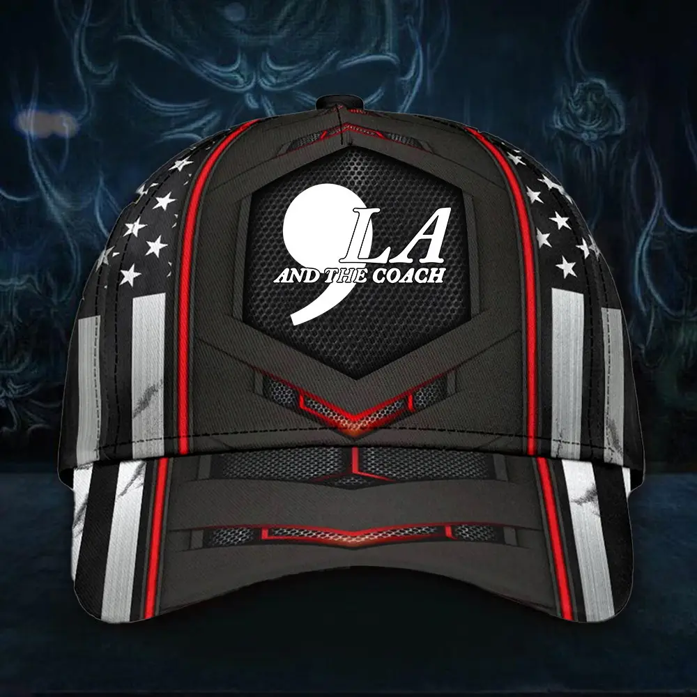 ,La Comma La And The Coach Hat Vote For Harris Walz 2024 Political Hat Gifts For Him