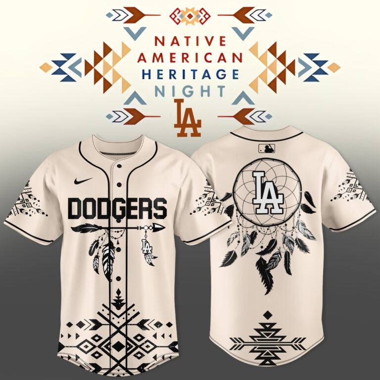 LA Dodgers Native American Heritage Night X Mlb 2026 Jersey LA Dodgers Merch Gift For Game Day