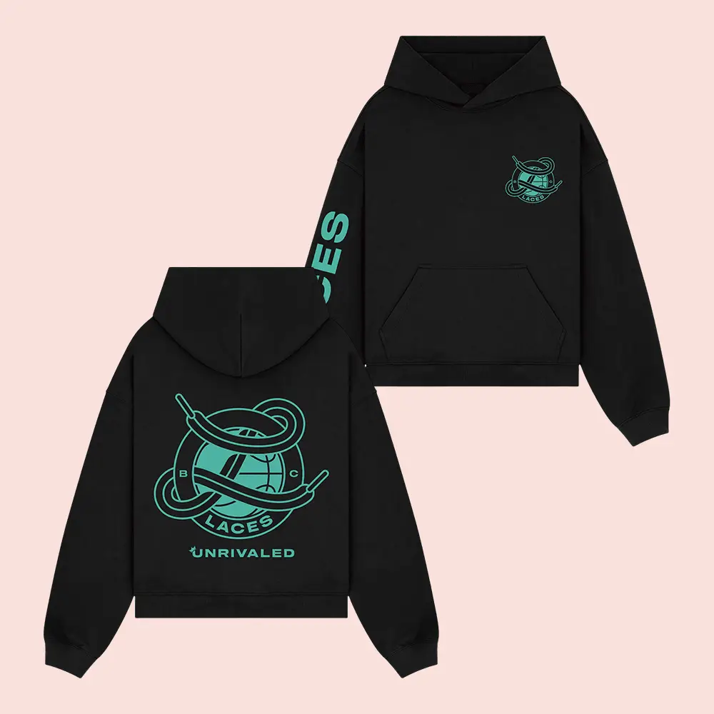 Laces Basketball Club Logo Hoodie Unrivaled Basketball Apparel Present For Fans