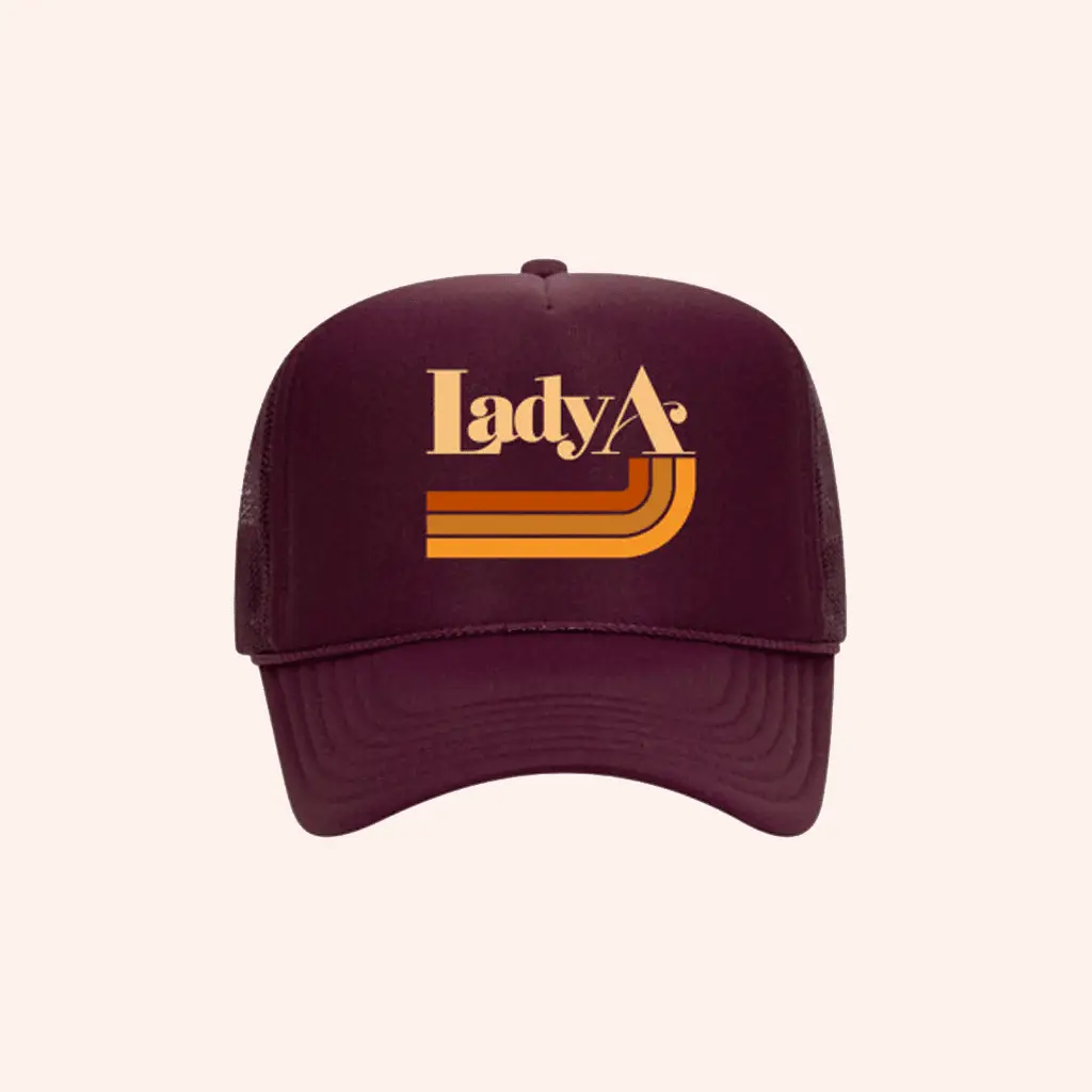Lady A Merch Lady A Love You Back Trucker Hat Husband Christmas Gift Ideas -WearandDecor