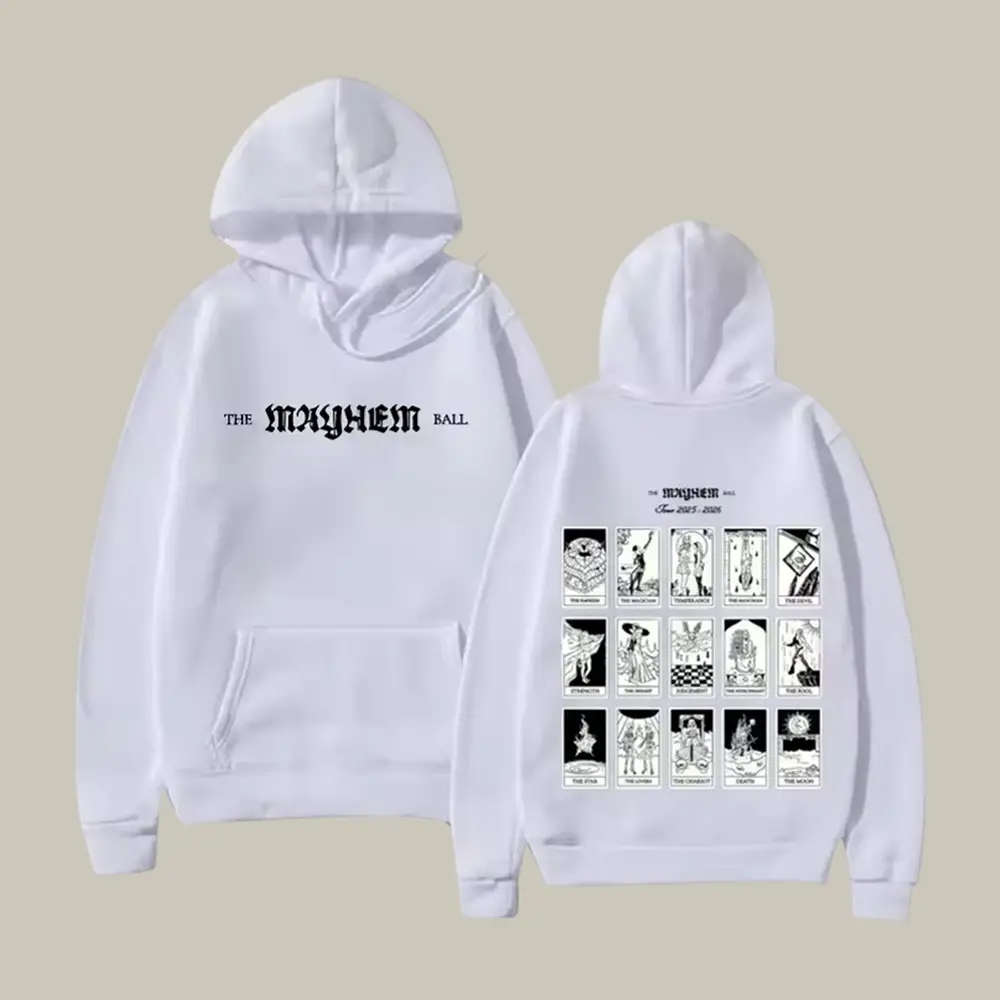 Lady Gaga Mayhem Ball Tour Hoodie Lady Gaga Fan Apparel Music Lover Gift