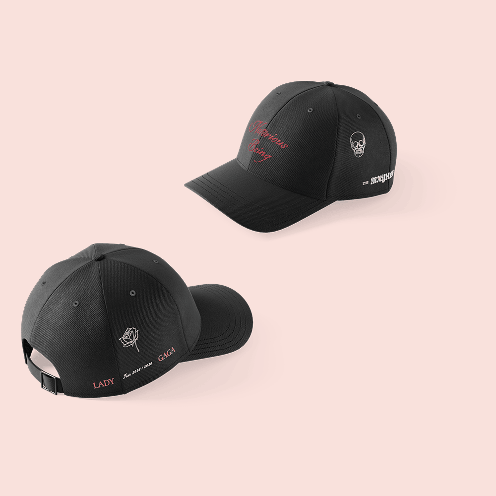 Lady Gaga Mayhem Tour Merch Notorious Being Hat Mayhem Ball Merch Baseball Cap Fan Gifts