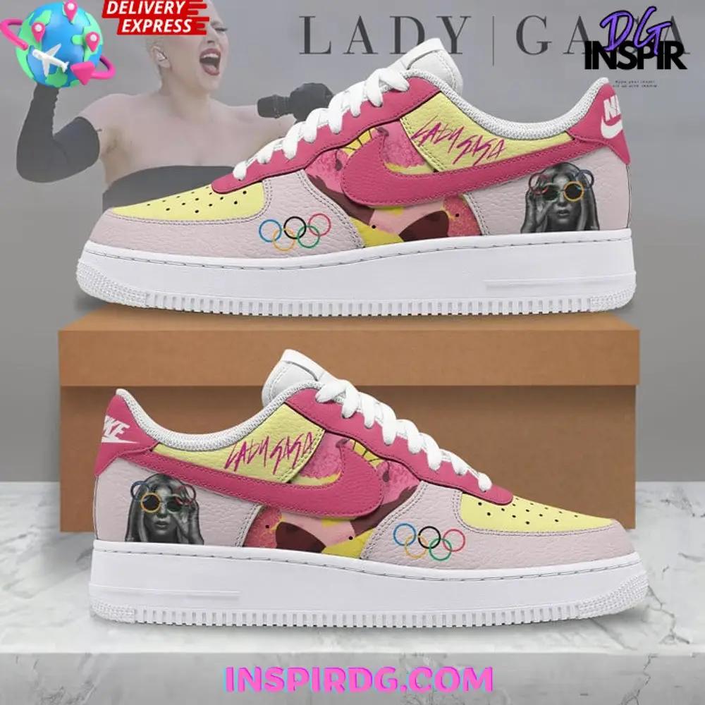 Lady Gaga Olympic Paris 2024 Limited Edition Air Force 1
