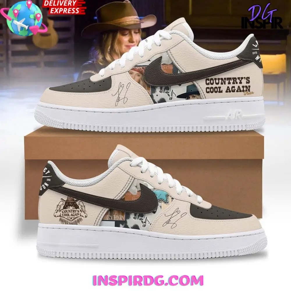 Lainey Wilson Countrys Cool Again Air Force 1 Shoes