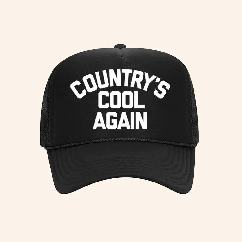 Lainey Wilson Merch Country's Cool Again Logo Hat Birthday Gifts For Father -WearandDecor