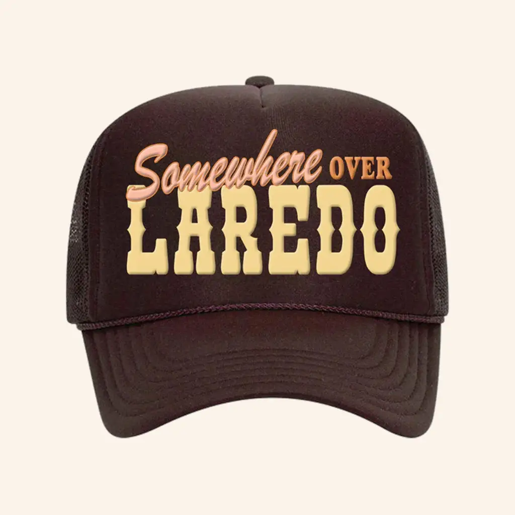Lainey Wilson Merch Somewhere Over Laredo Trucker Hat Xmas Gifts For Music Lovers - Wear&Decor