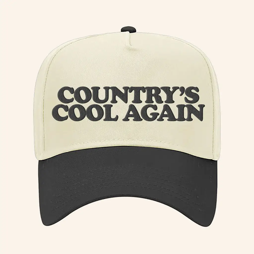 Lainey Wilson Merch Tour 2025 Country's Cool Again Hat Embroidered Unique Gifts For Music Lovers -WearandDecor