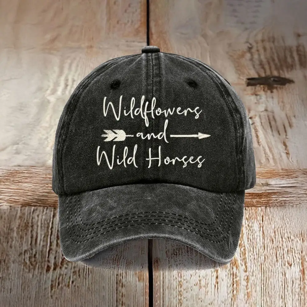 Lainey Wilson Merch Wild Flowers And Wild Horses Hat Country Music Gifts For Fan -WearandDecor