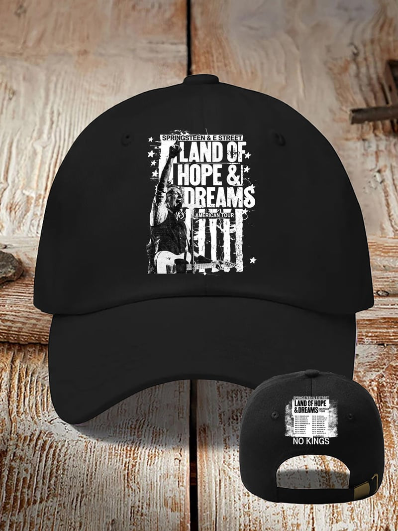 Land Of Hope Dreams Baseball Cap No Kings Hat Gift Ideas For Supporters