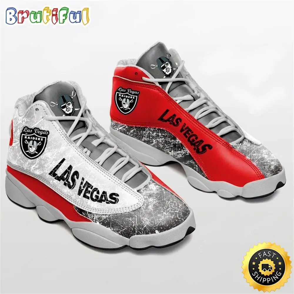 Las Vegas Raiders Nfl Ver 3 Air Jordan 13 Sneaker