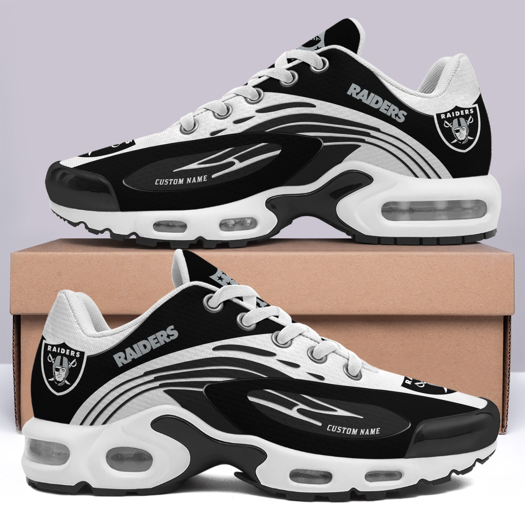 Las Vegas Raiders Shoes 2025 Version Custom Your Name 950