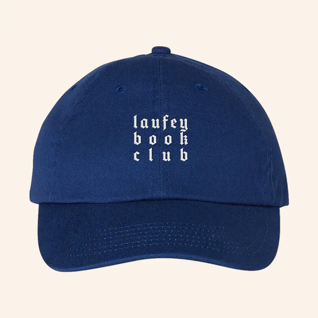 Laufey Merch Laufey Book Club Embroidered Hat Christmas Gifts For Young Men -WearandDecor