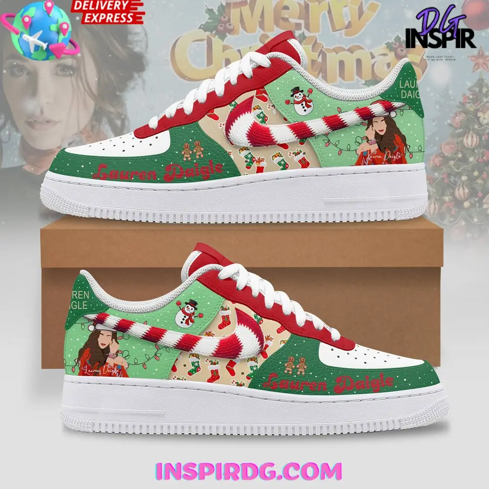 Lauren Daigle Merry Christmas Air Force 1