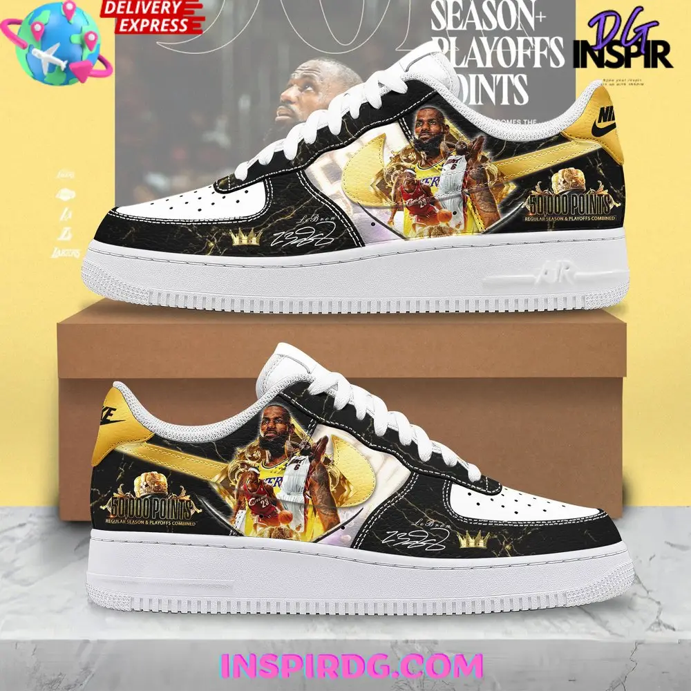LeBron James 50,000 Points Limited Air Force 1