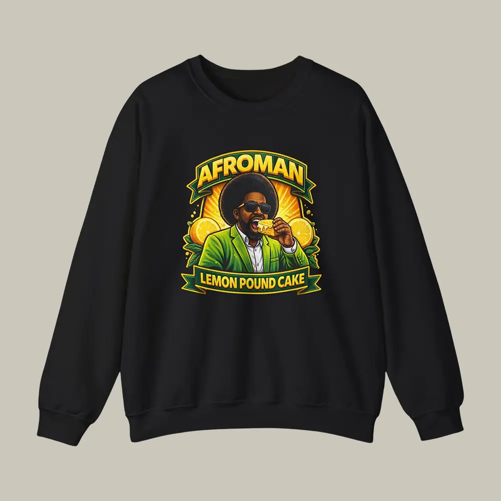 Lemon Pound Cake Afroman Sweatshirt Rap Music Fan Apparel Music Lover Gift Lemon Pound Cake Afroman Sweatshirt Rap Music Fan Apparel Music Lover Gift - Image 1