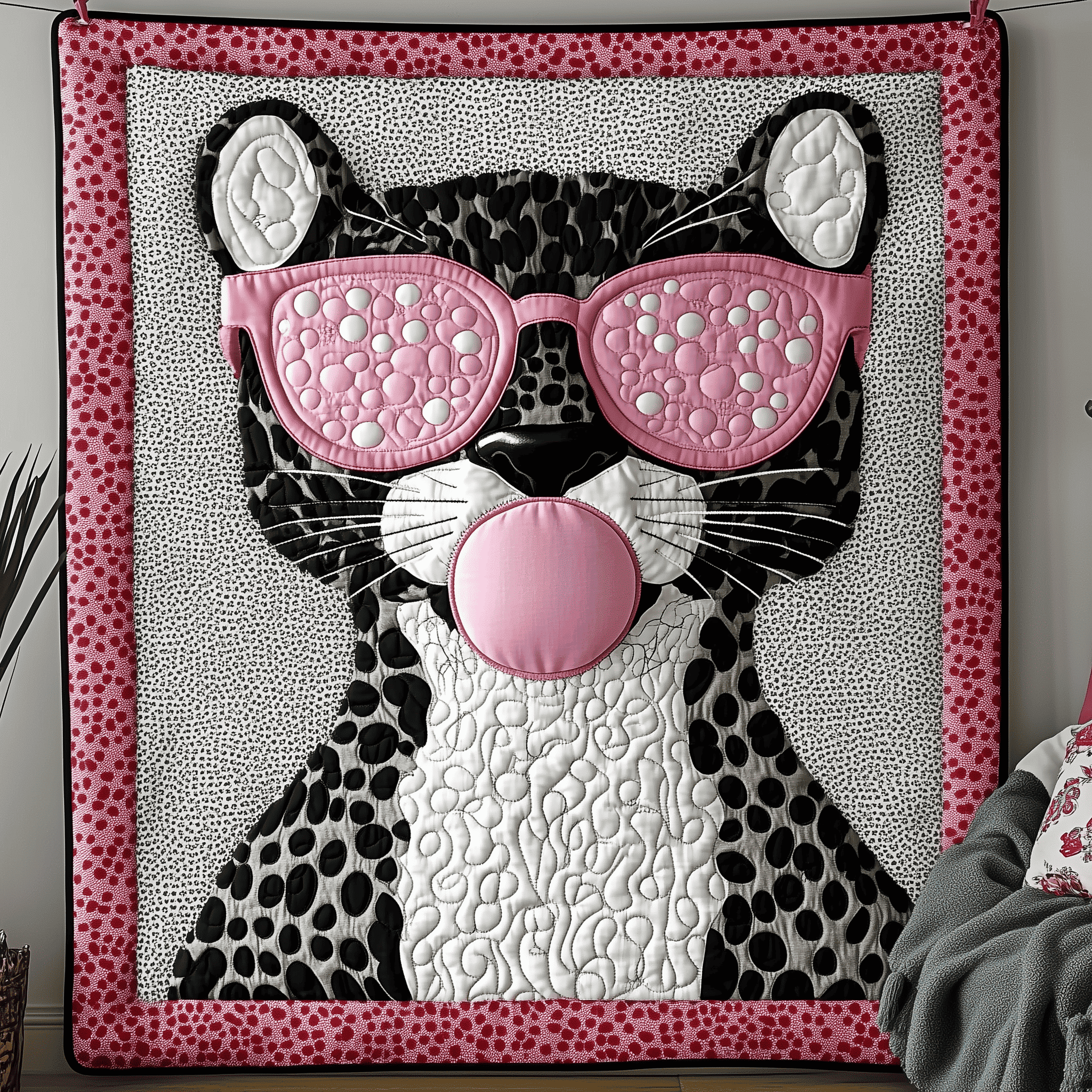 Leopard Lady Quilted Blanket Bedroom Decorations Best Valentine's Day Gifts For Him