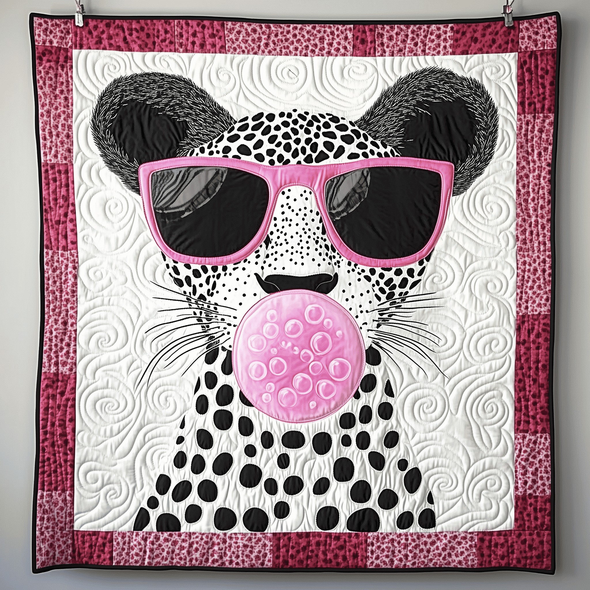 Leopard Lady Quilted Blanket Elegant Home Decor Gift Suggestions For Valentine's Day