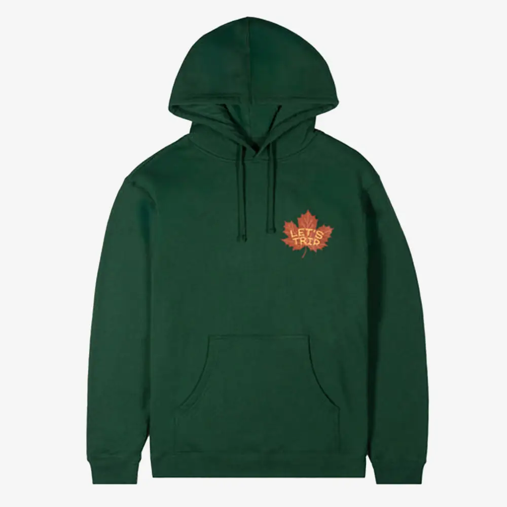 Let's Trip Maple Leaf Hoodie The Sturniolo Triplets Apparel Best Gift For Fans