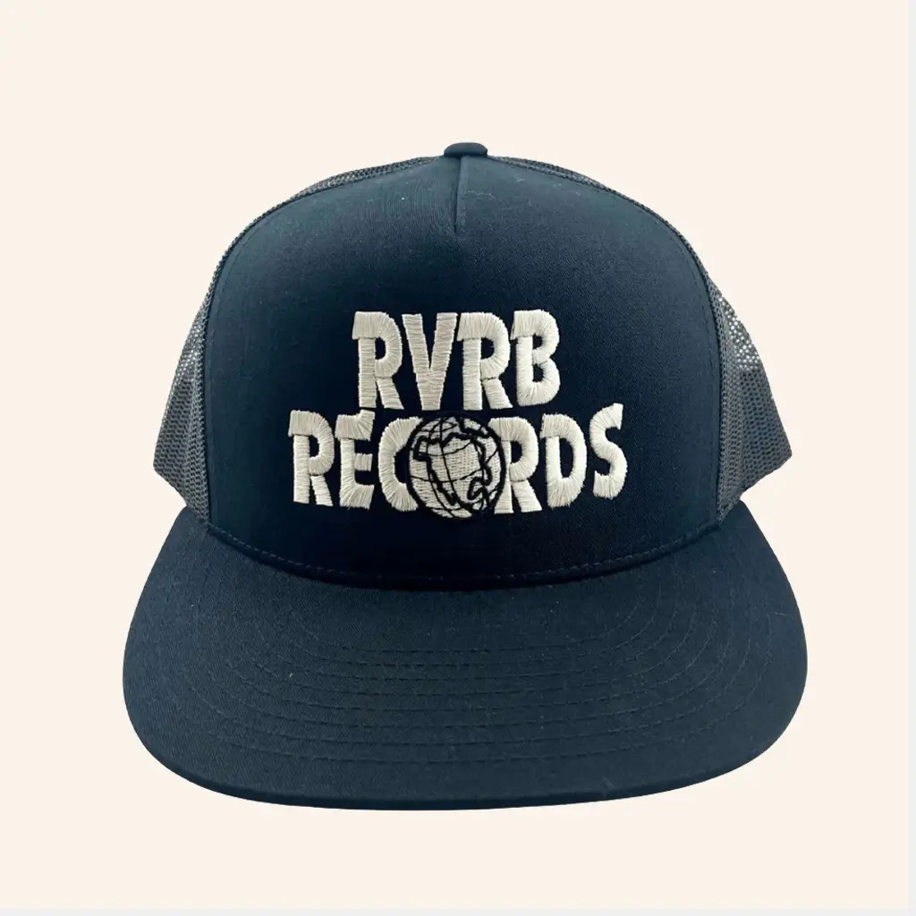 Levitation Merch RVRB Records Embroidered Snapback Trucker Hat Gifts For Music Lovers -WearandDecor