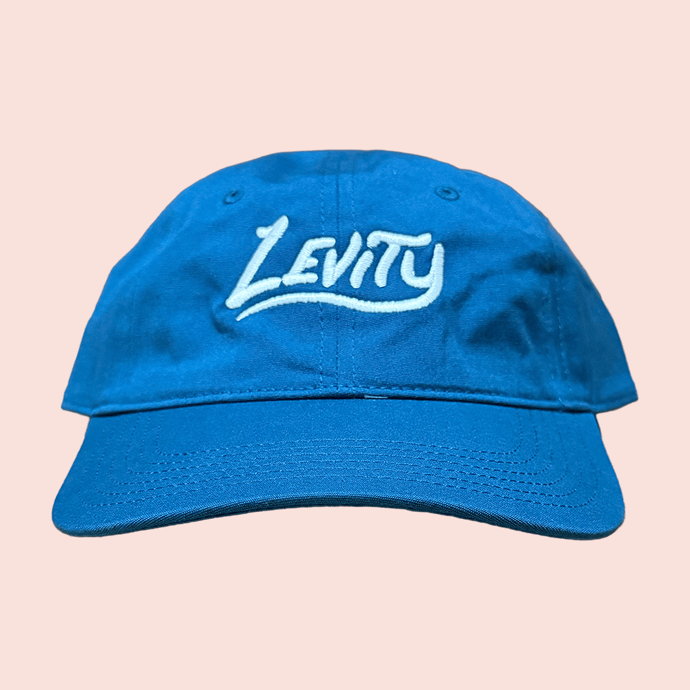 Levity Blue Dad Hat Streetwear Cap For Everyday Style Trendy Casual Accessory
