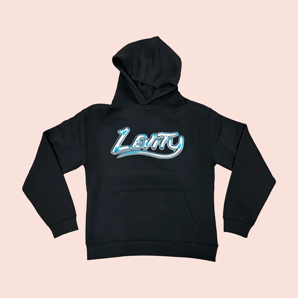 Levity Chrome Logo Hoodie Retro Vibes Clothing Soft Casual Hoodie Gift For Him