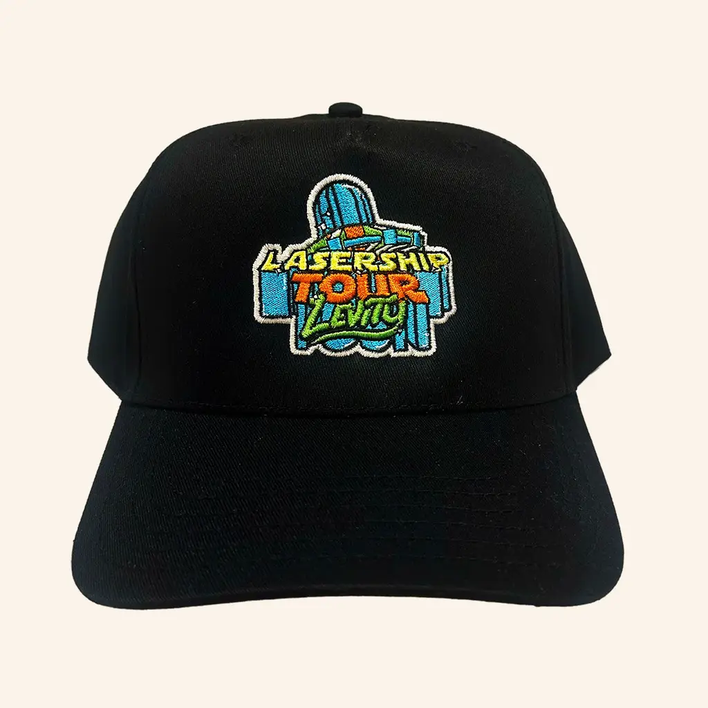 Levity Merch Lasership Tour Embroidered Hat Birthday Ideas For Brothers