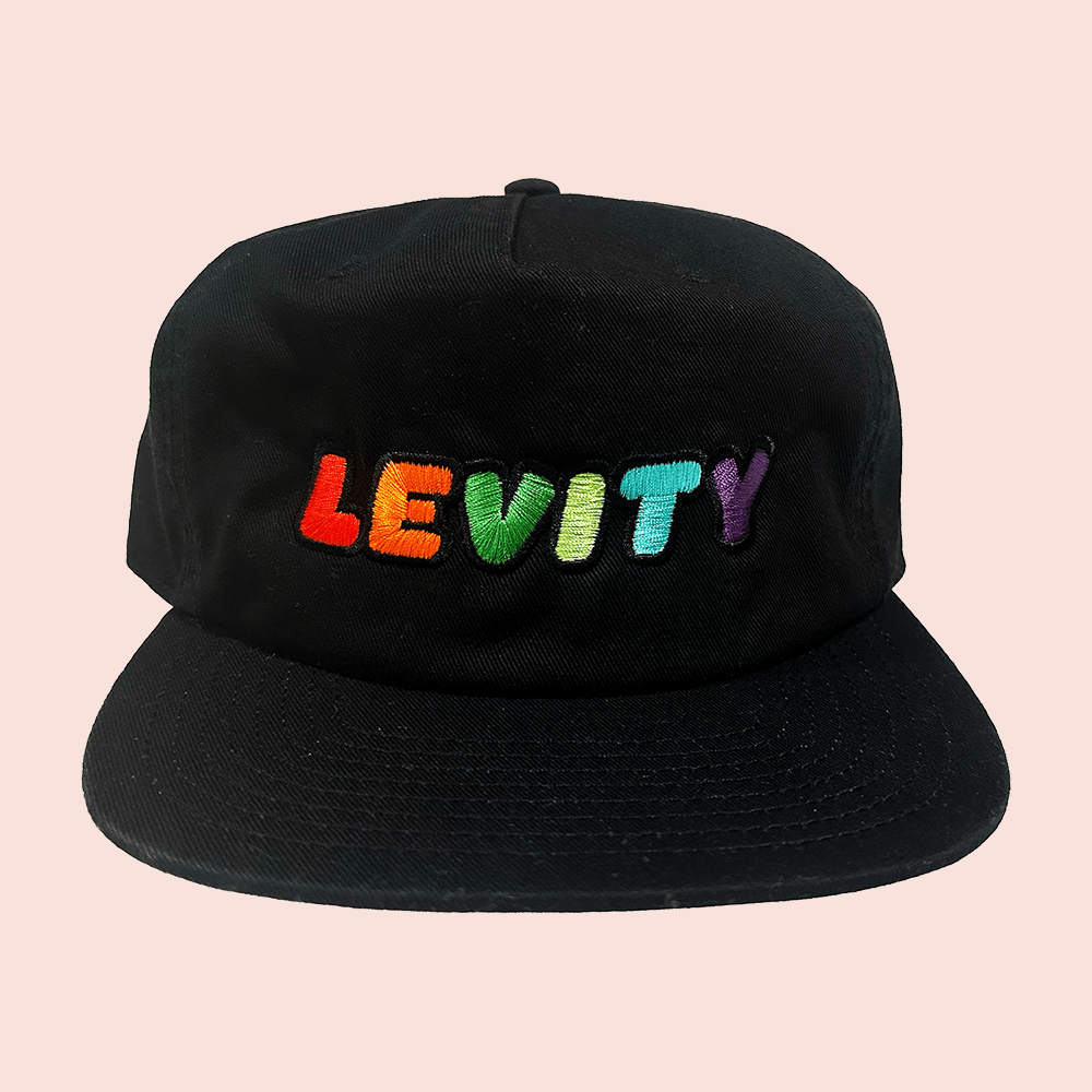 Levity Rainbow Logo Snapback Colorful Hat Bold Streetwear Cap Gift For Son Levity Rainbow Logo Snapback Colorful Hat Bold Streetwear Cap Gift For Son - Image 1