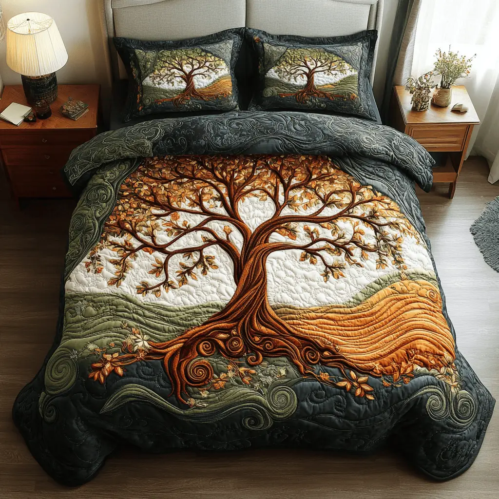 Life Embrace Quilted Bedding Set Best Bedding Gift for Holiday Season 2025