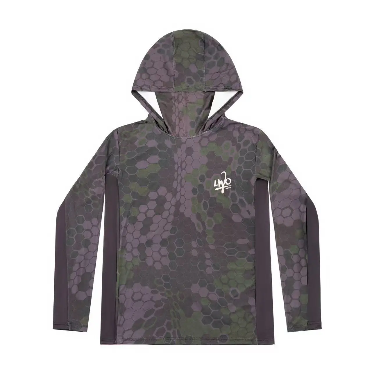 Life Wide Open Merch Scale Camo Fishing Hoodie Life Wide Open Perfect Gift For Men