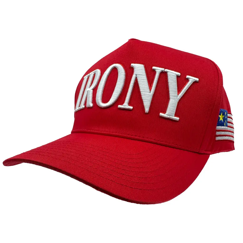 Lil Darkie Merch IRONY Embroidered Hat Birthday Gift For Rapper Fans Lil Darkie Merch IRONY Embroidered Hat Birthday Gift For Rapper Fans - Image 1