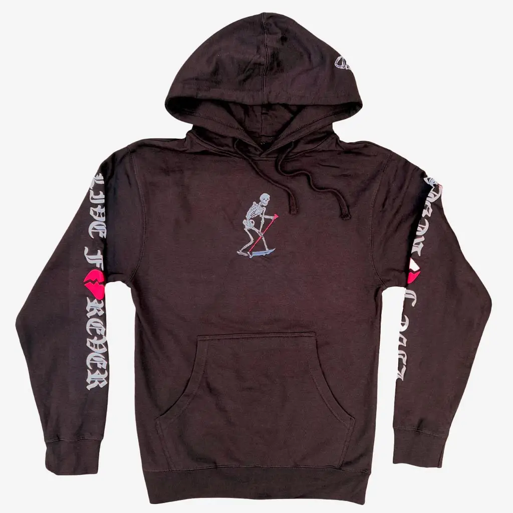 Lil Peep Merch Live Forever Hoodie Live Forever Album Hooded Sweatshirt Gift For Lil Peep Fans Lil Peep Merch Live Forever Hoodie Live Forever Album Hooded Sweatshirt Gift For Lil Peep Fans - Image 1