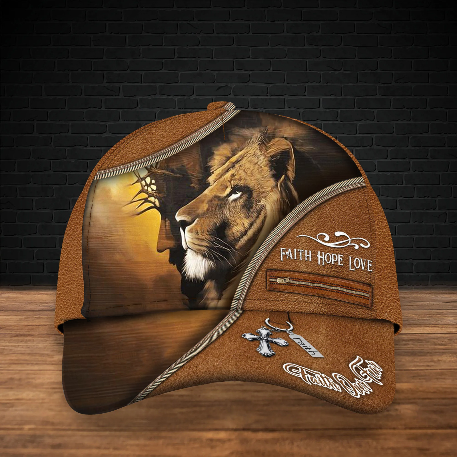 Lion Of Judah Jesus Faith Over Fear Hat Faith Hope Love Christian Merchandise Gift Ideas