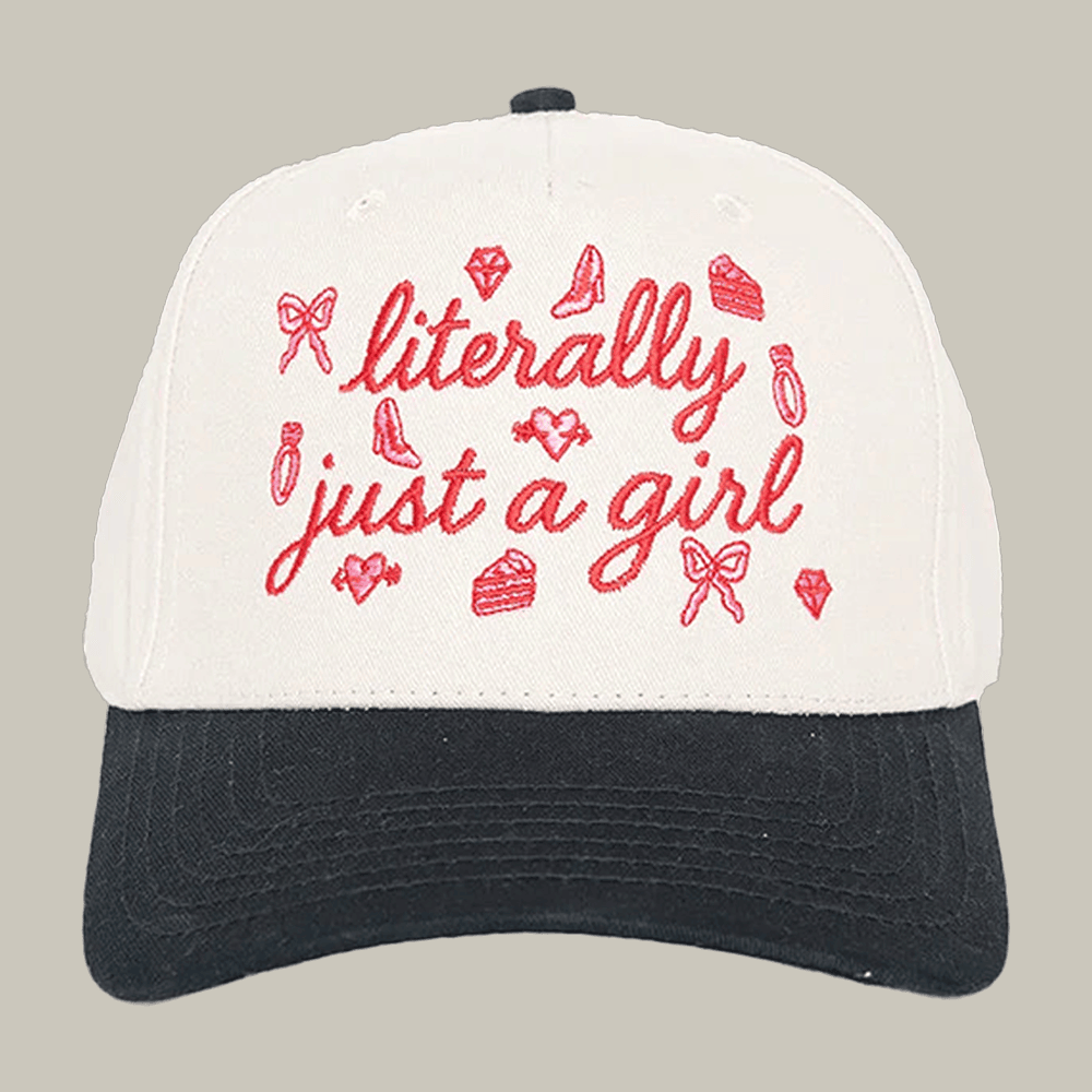 Literally Just A Girl Doodles Classic Trucker Hat Katydid Merch Girlfriend Gift Ideas Literally Just A Girl Doodles Classic Trucker Hat Katydid Merch Girlfriend Gift Ideas - Image 1