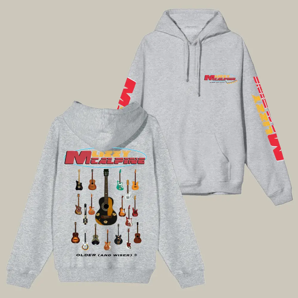 Lizzy McAlpine Merch Hoodie Older And Wiser Music Apparel Lizzy McAlpine Lover Presents