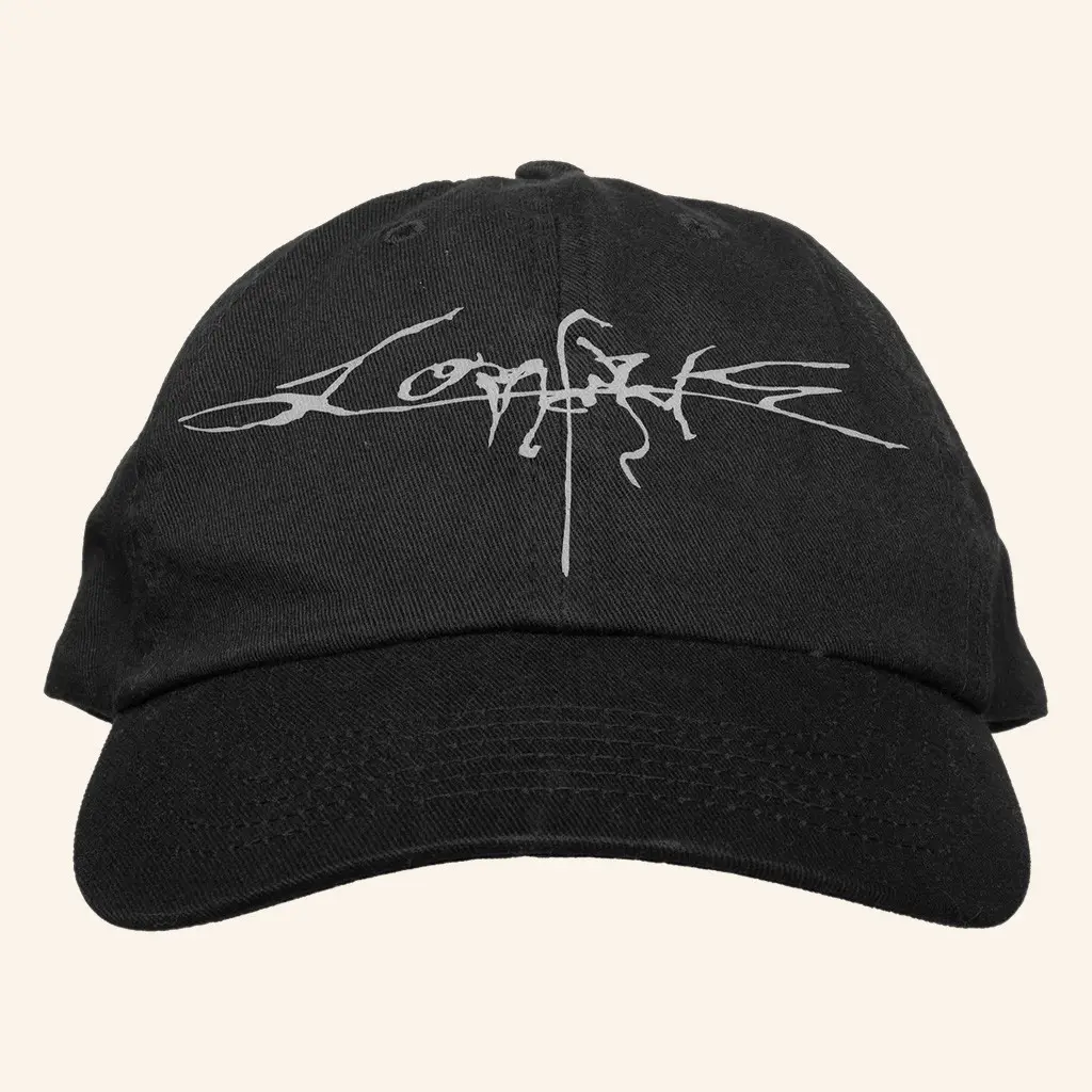Loathe Merch Embroidered Script Logo Hat Loathe Hat Christmas Present For Dad -WearandDecor