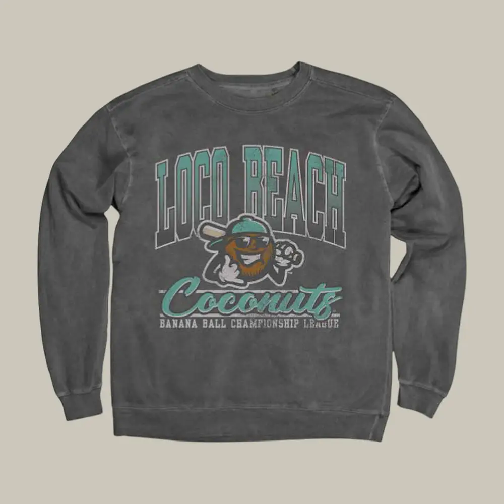 Logo Beach Coconuts Sweatshirt Savannah Bananas Merch Baseball Lover Gift