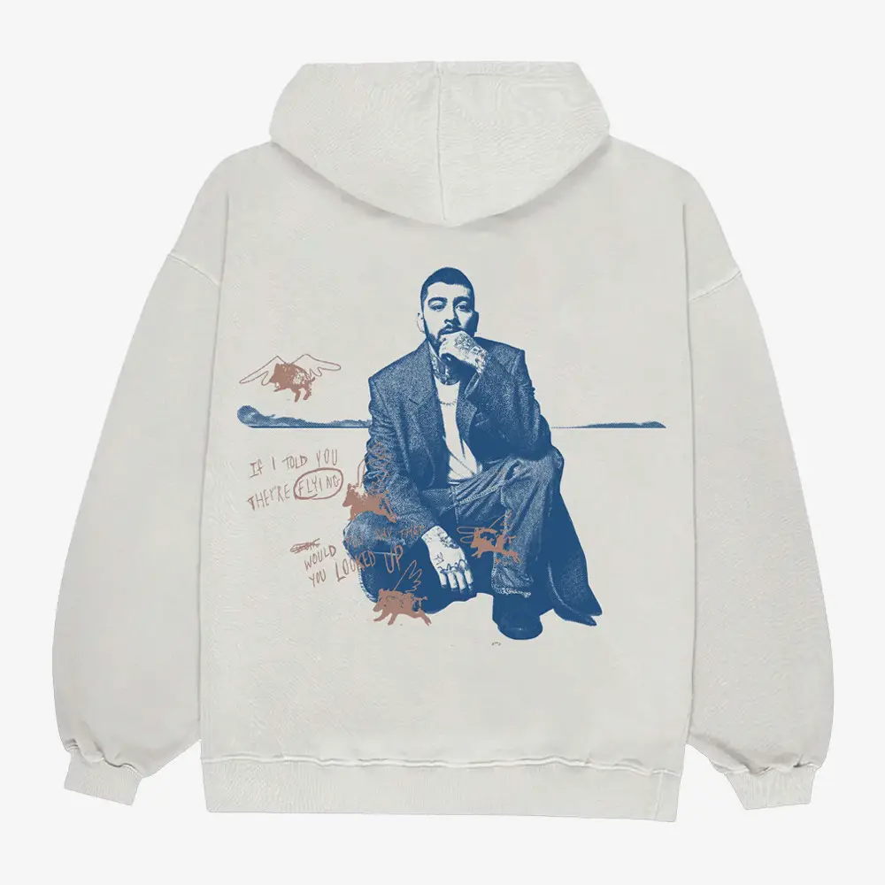 Look Up Zayn Malik Hoodie Music Apparel Zayn Malik Merchandise Gift For Music Lovers Look Up Zayn Malik Hoodie Music Apparel Zayn Malik Merchandise Gift For Music Lovers - Image 1