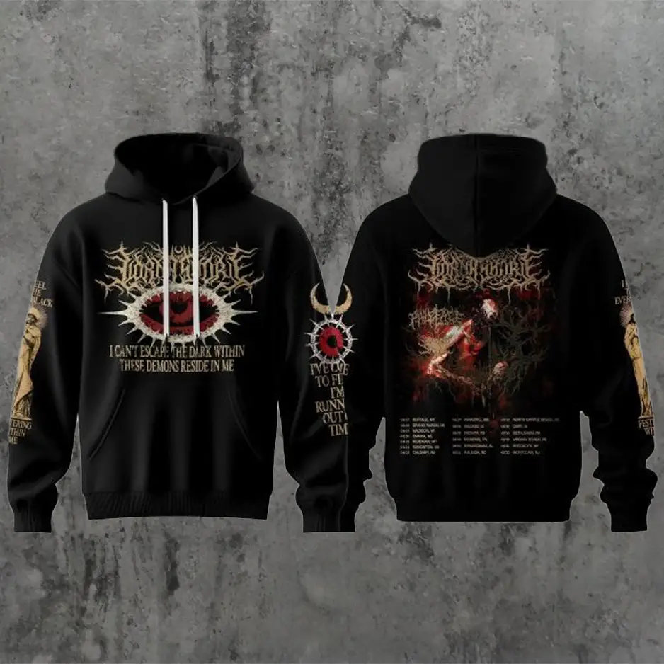 Lorna Shore Merch 2026 Hoodie North America Tour Clothing Unique Gift Ideas Fan
