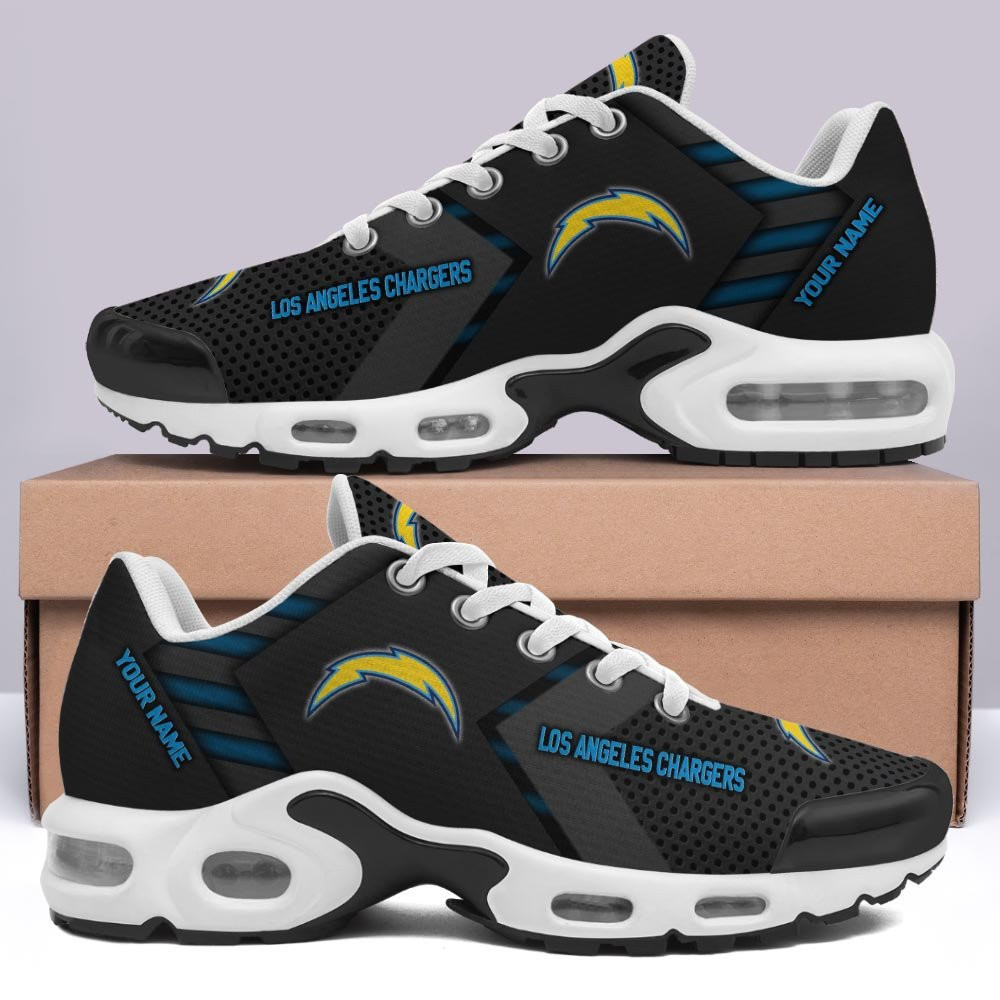 Los Angeles Chargers Shoes 2025 Version Personalized Your Name 877