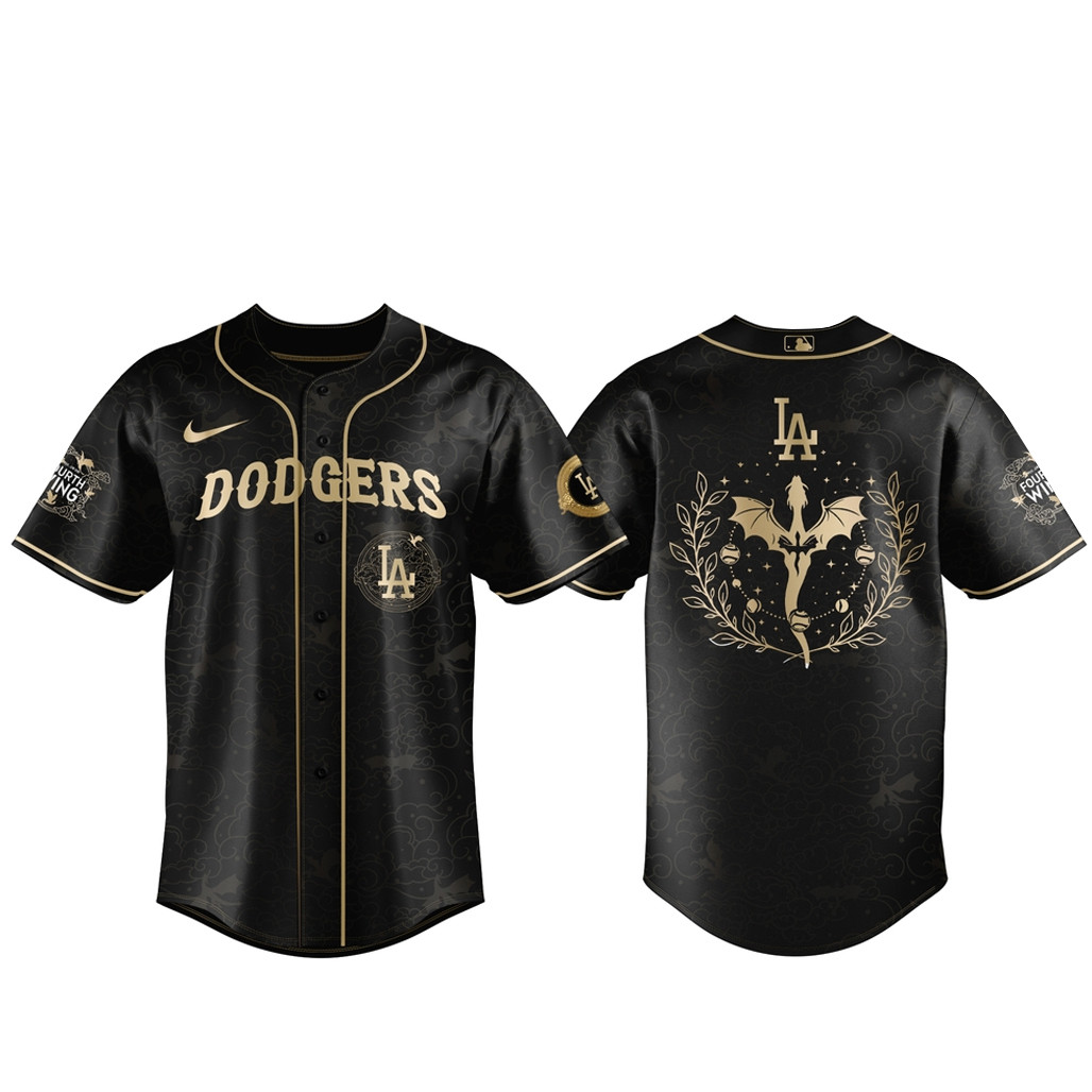 Los Angeles Dodgers Fourth Wing Night 2026 Baseball Jersey